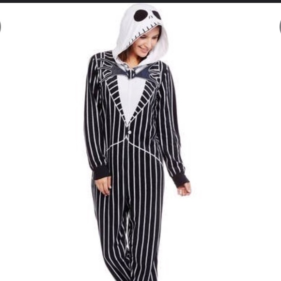 Tim Burton Other - The Nightmare Before Christmas Jack Skeleton Onesie